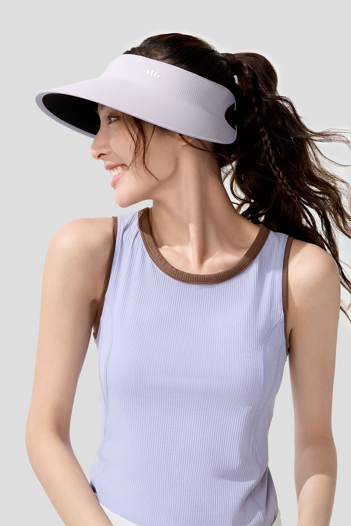 beneunder women's sun visor hats #color_purple