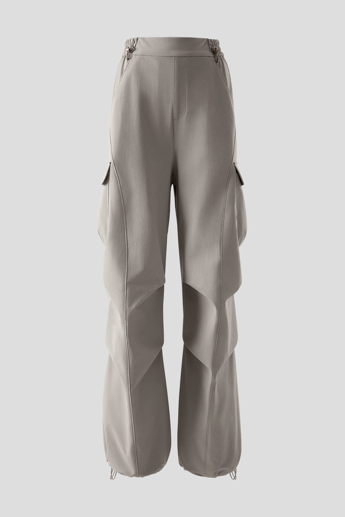women's cargo pants #color_silver leaf gray