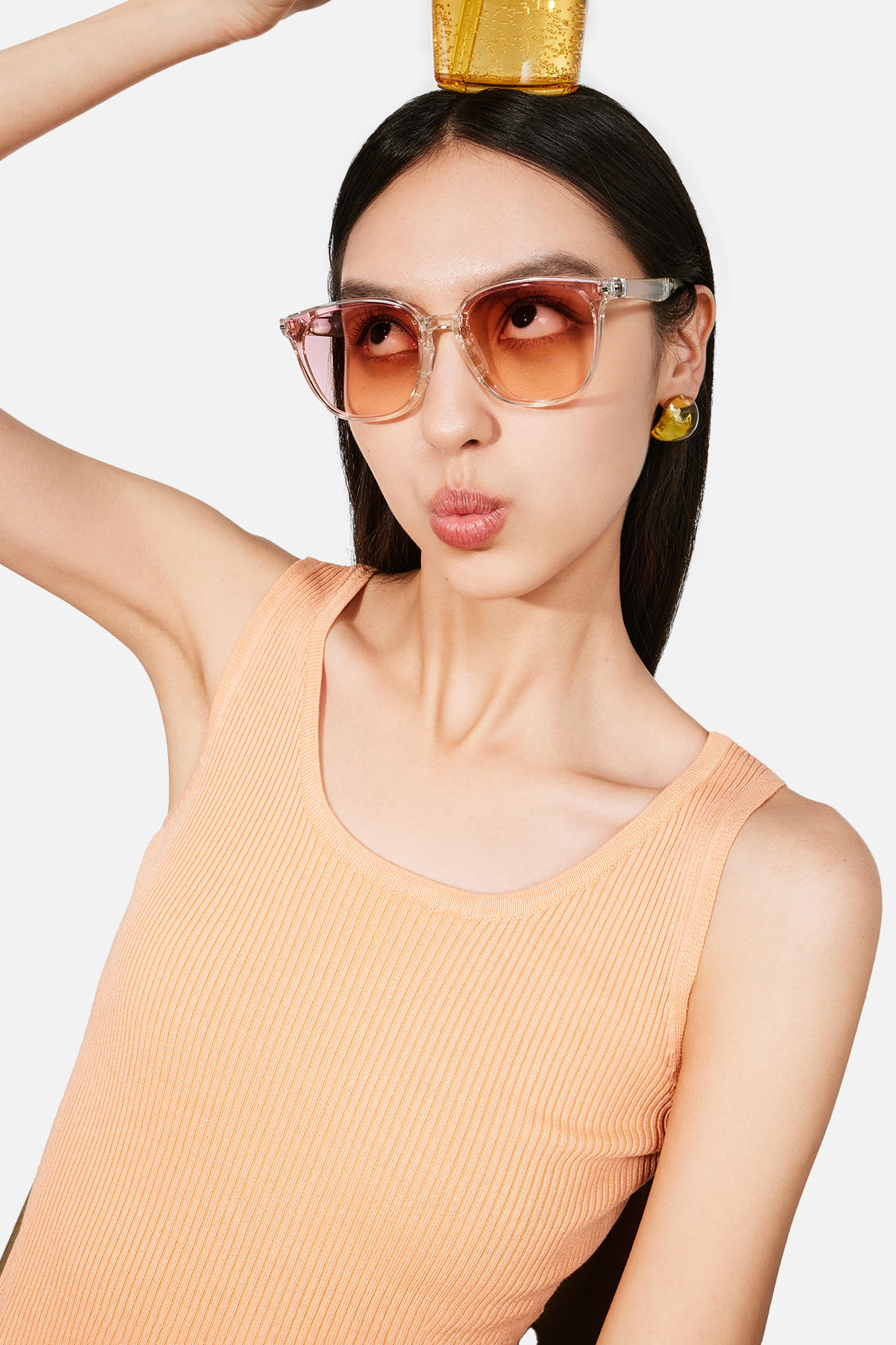 beneunder women's sunglasses #color_starry pink