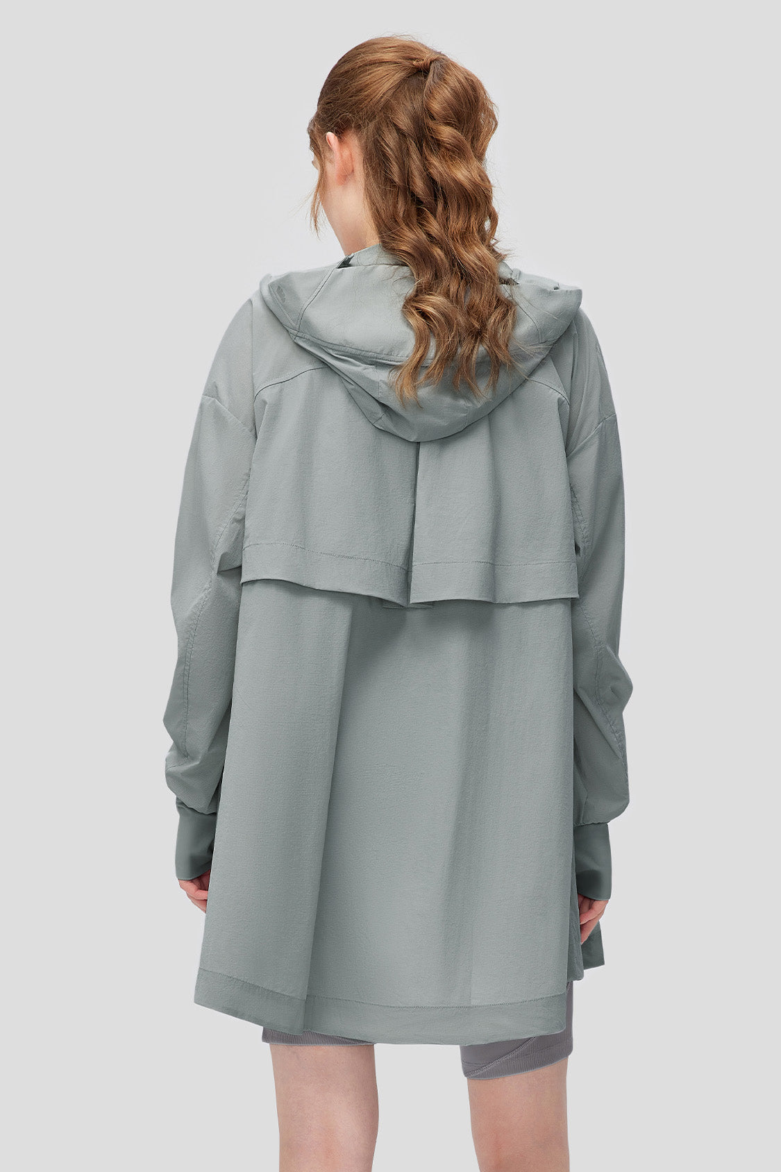 AiryArtsy - Women's Long Sun Protection Windbreaker Style UPF50+