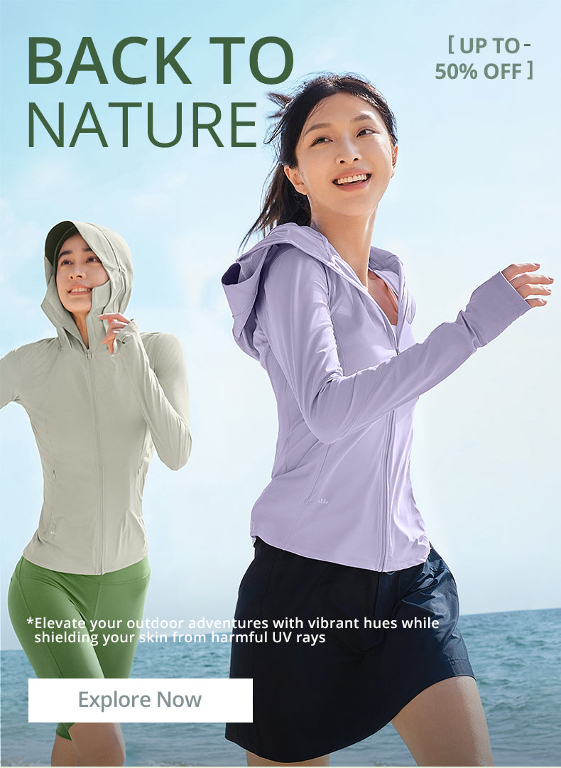 Outdoor Sun Protection Jackets Unisex Lightweight Breathable Women