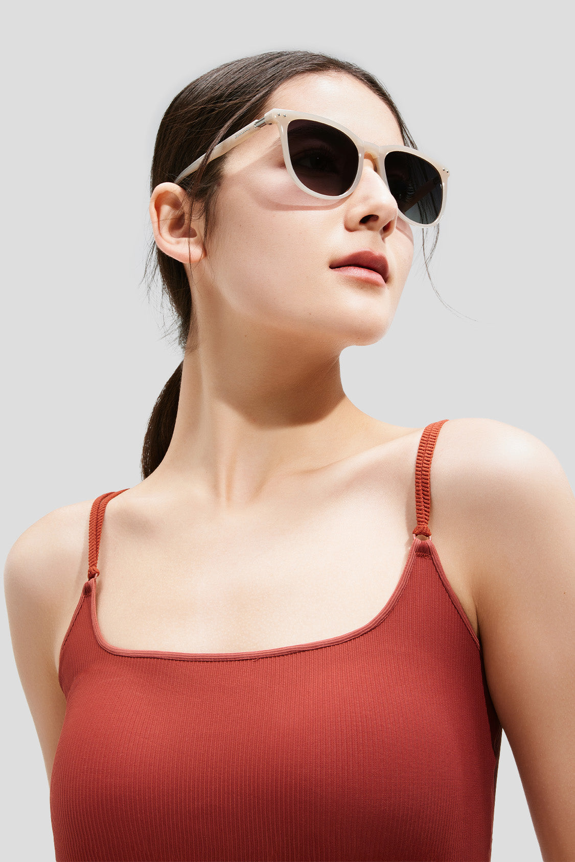 beneunder women's sunglasses #color_tea apricot