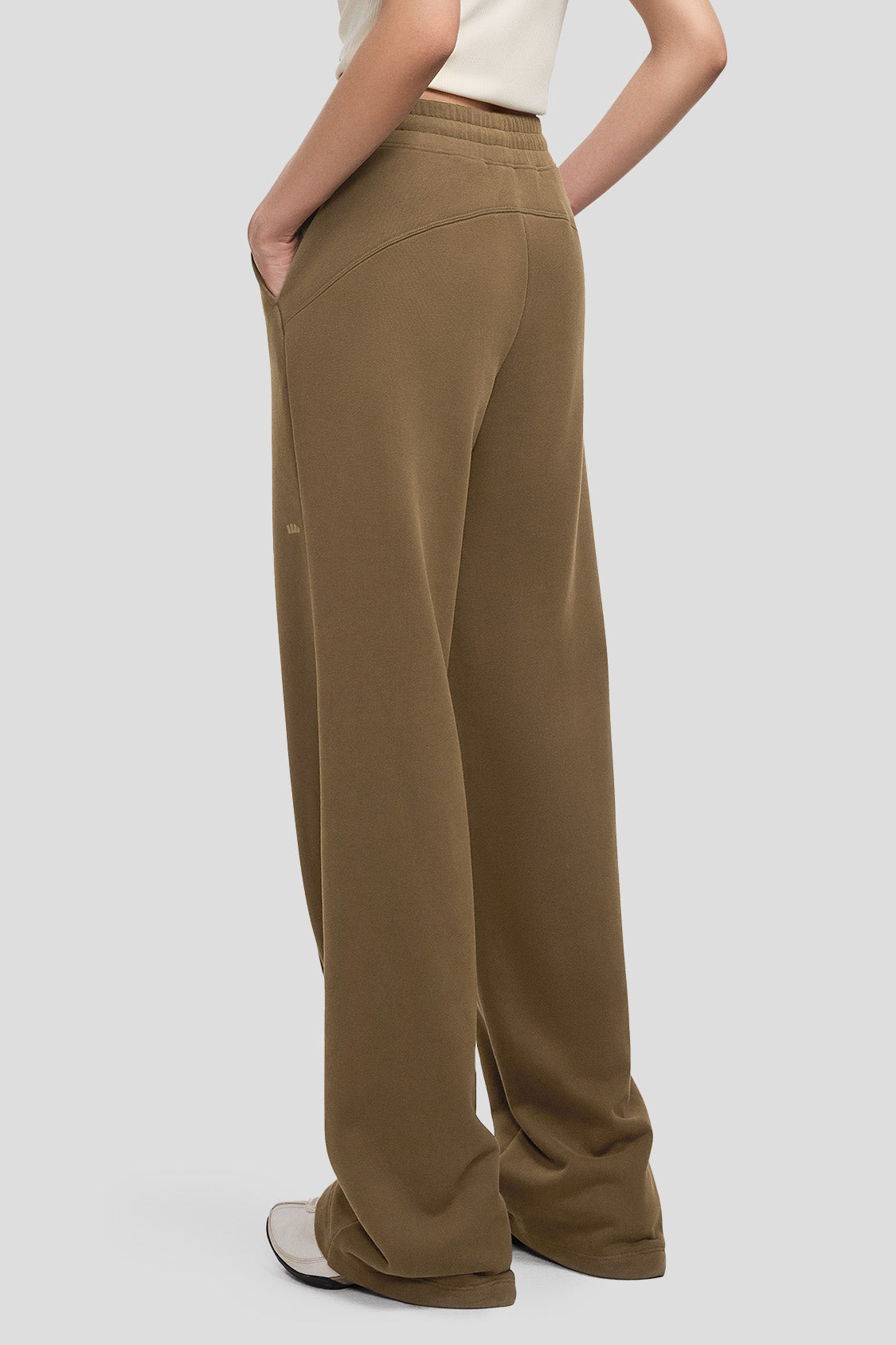 beneunder women's wide leg pants #color_truffle brown