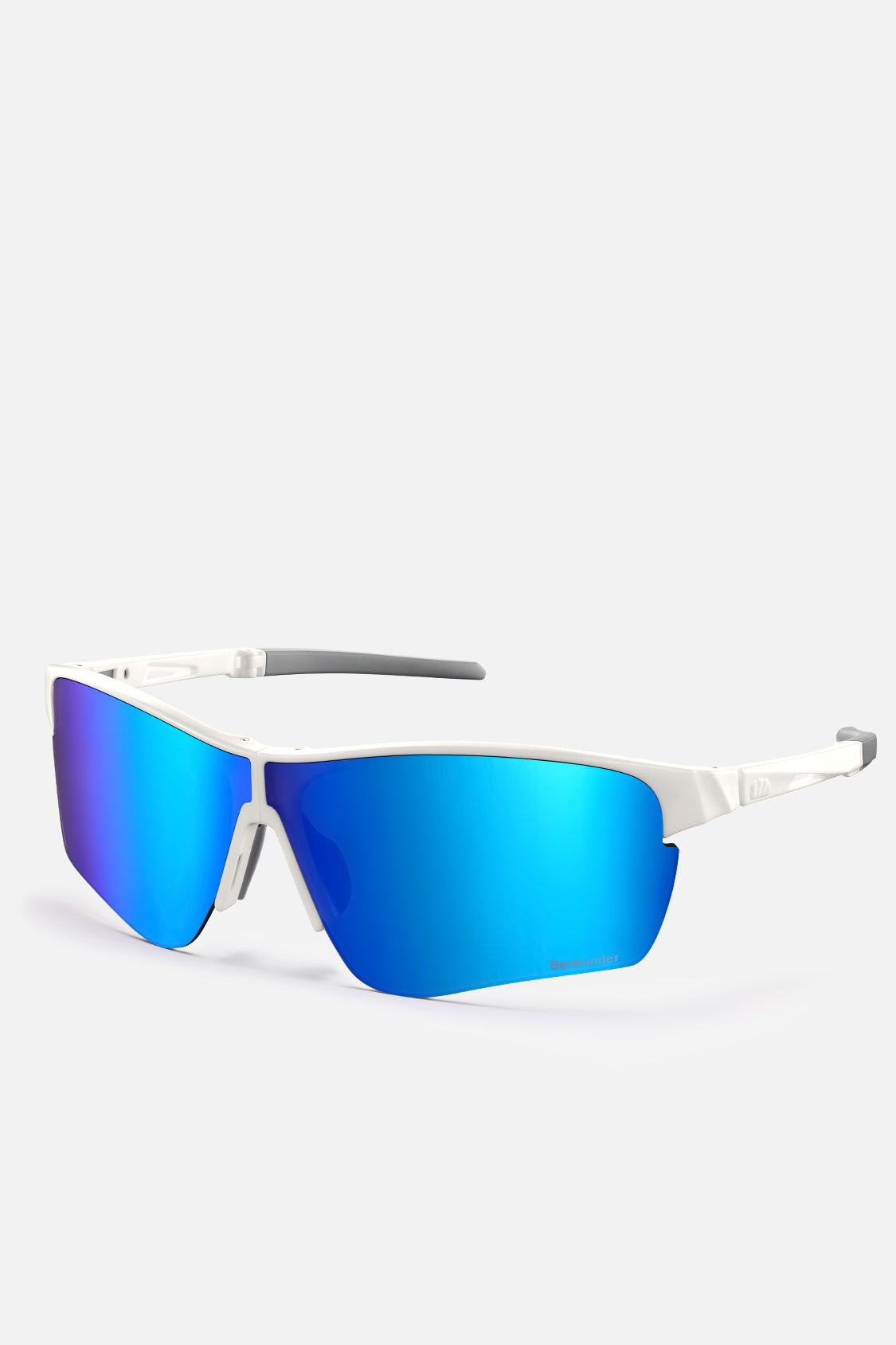 beneunder foldable sports sunglasses #color_silver frost blue