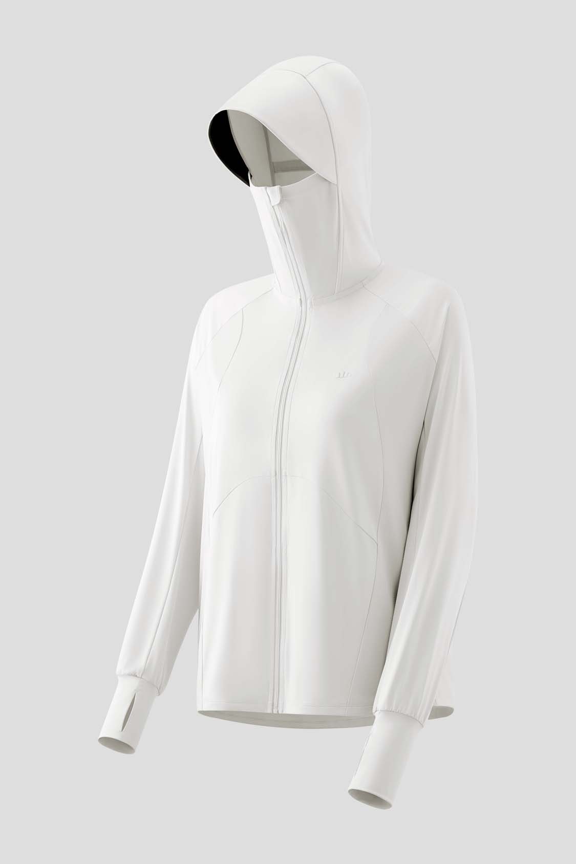 beneunder women's sun protection jacket #color_white