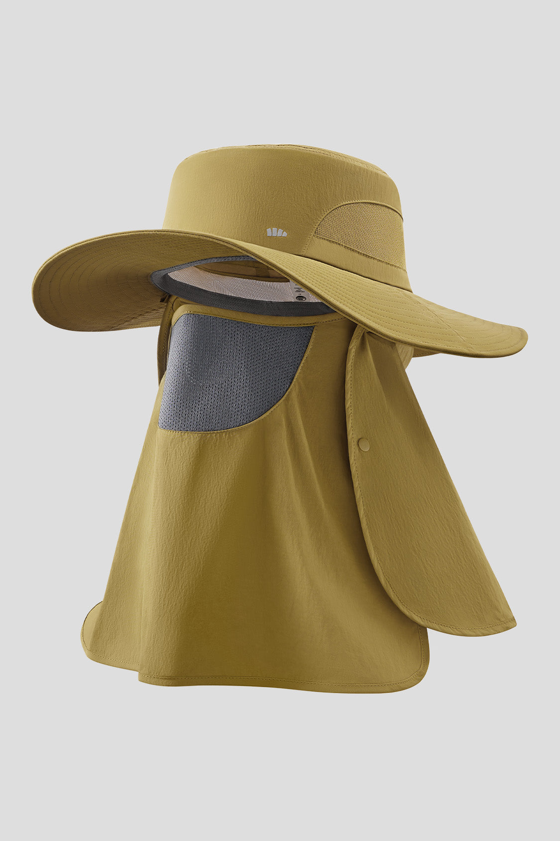 Cover - Men's Full Coverage Sun Protection Fishing Hat UPF50+ Wilderness Yellow / 58-60 cm