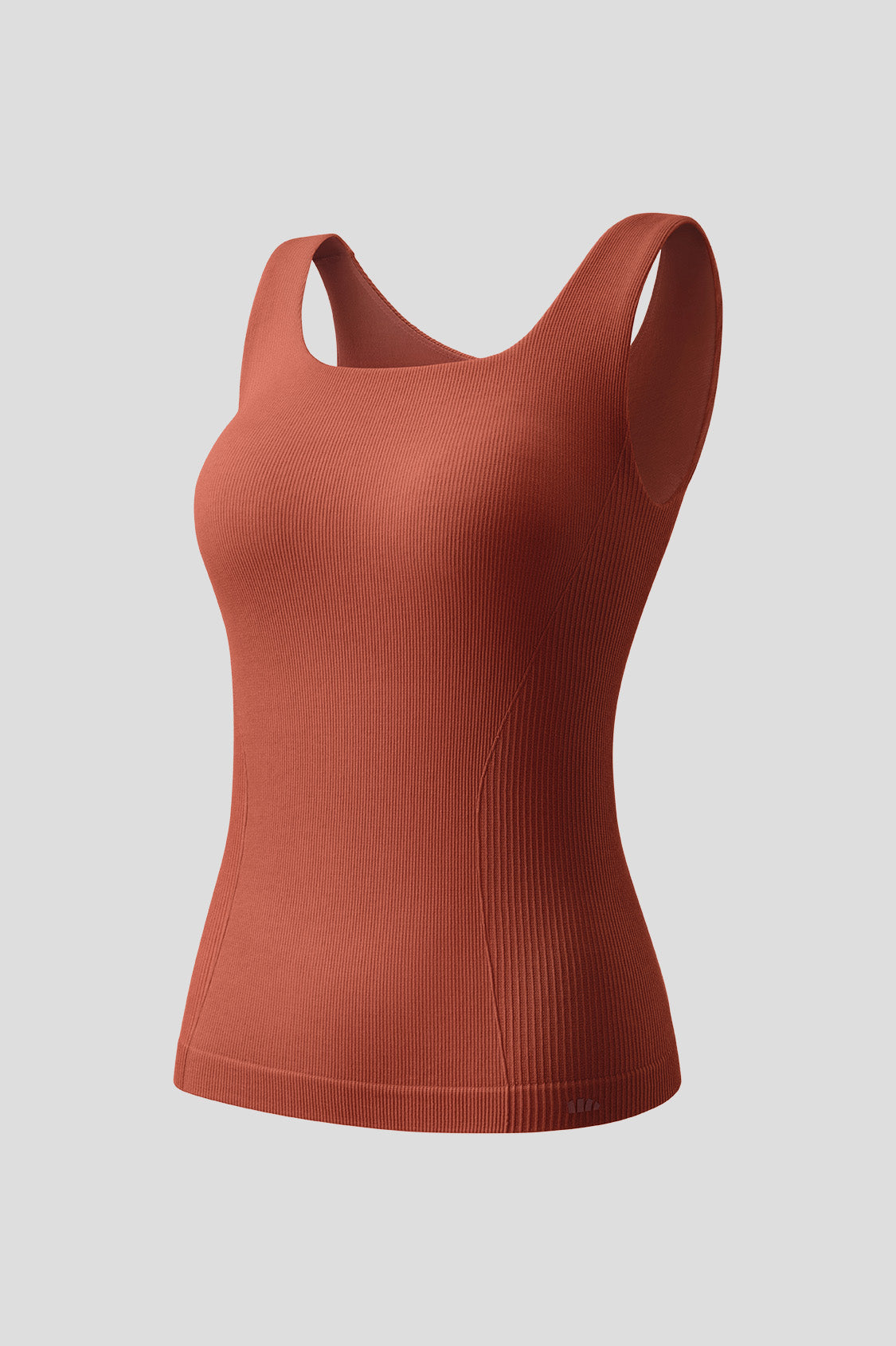 Women's Thermal Inner Fleeces Sleeveless Undershirt Built-in Bra Thermal  Vest V Neck Intimate Tops For Autumn Winter