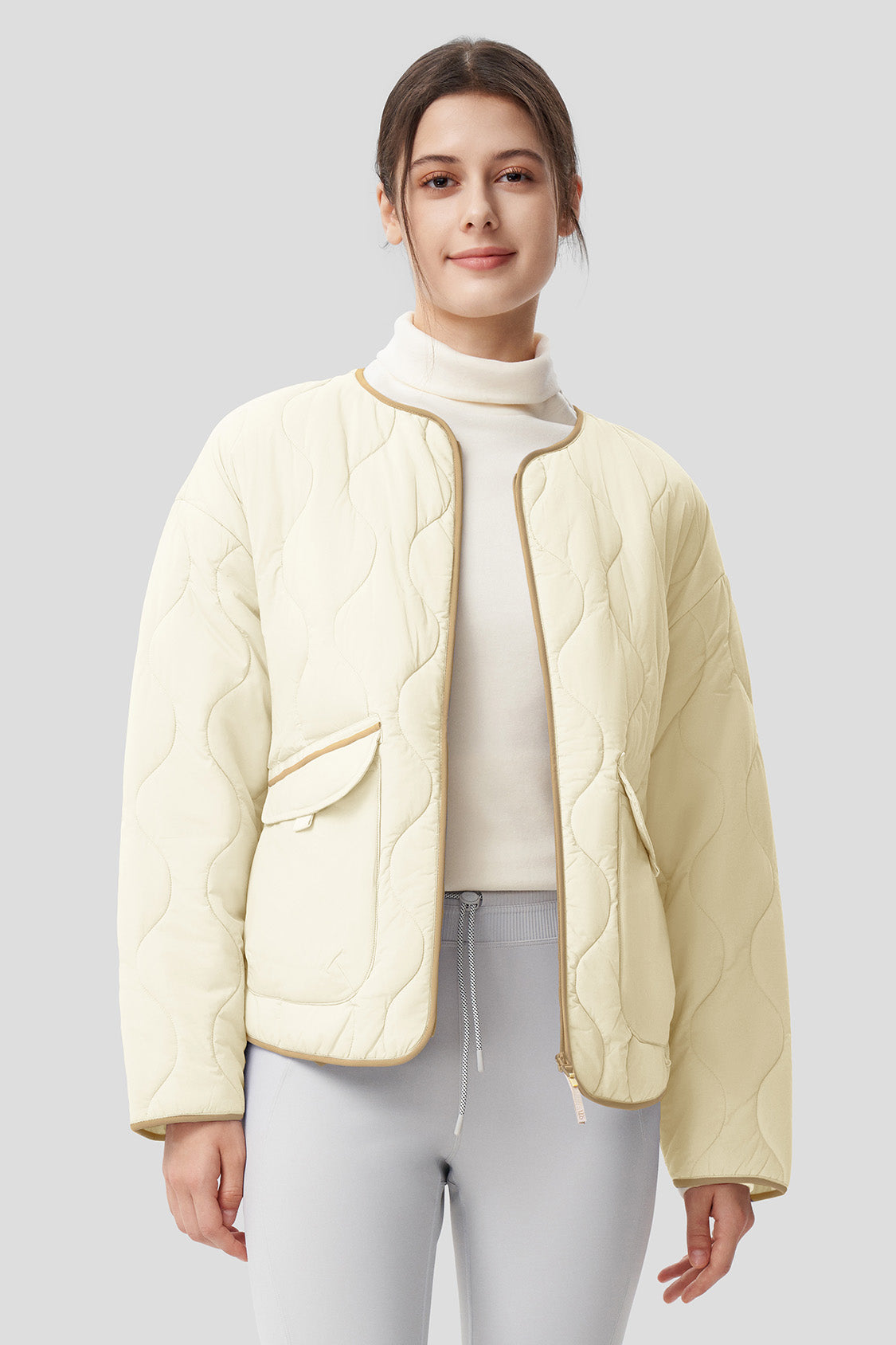 Womens light shop quilted jackets