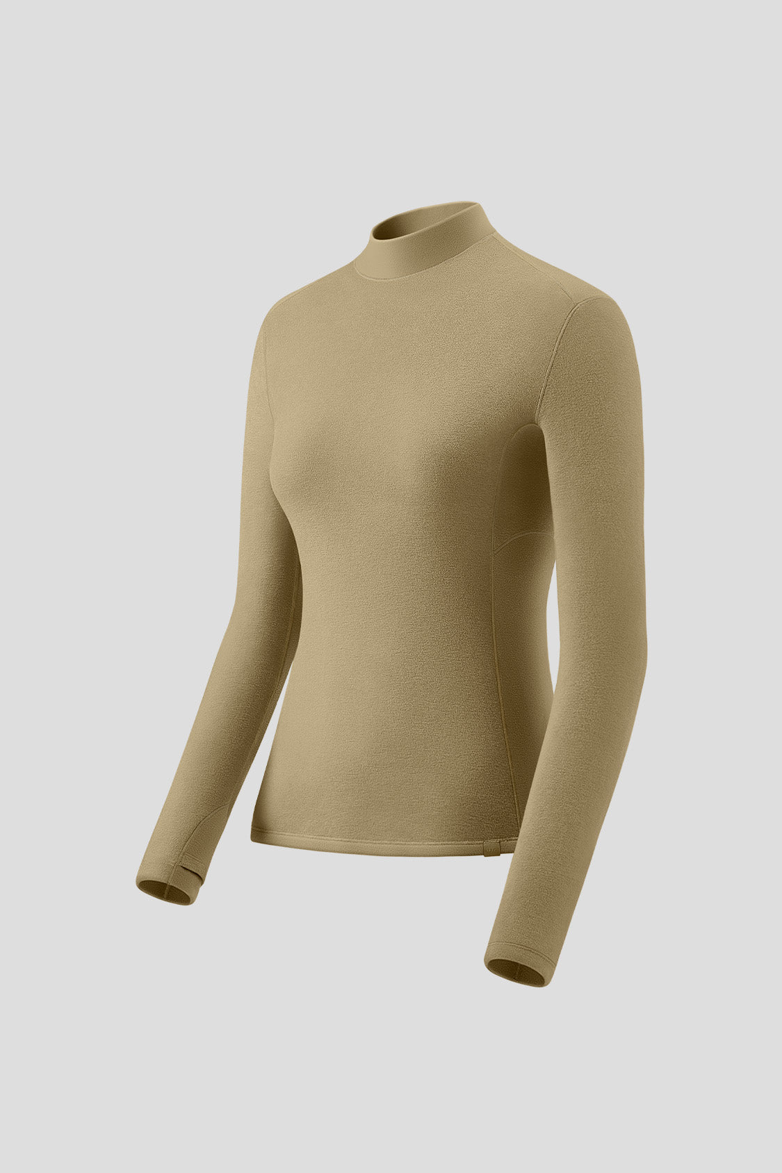 Short Sleeve Knit Turtleneck And Warmer Set OD13