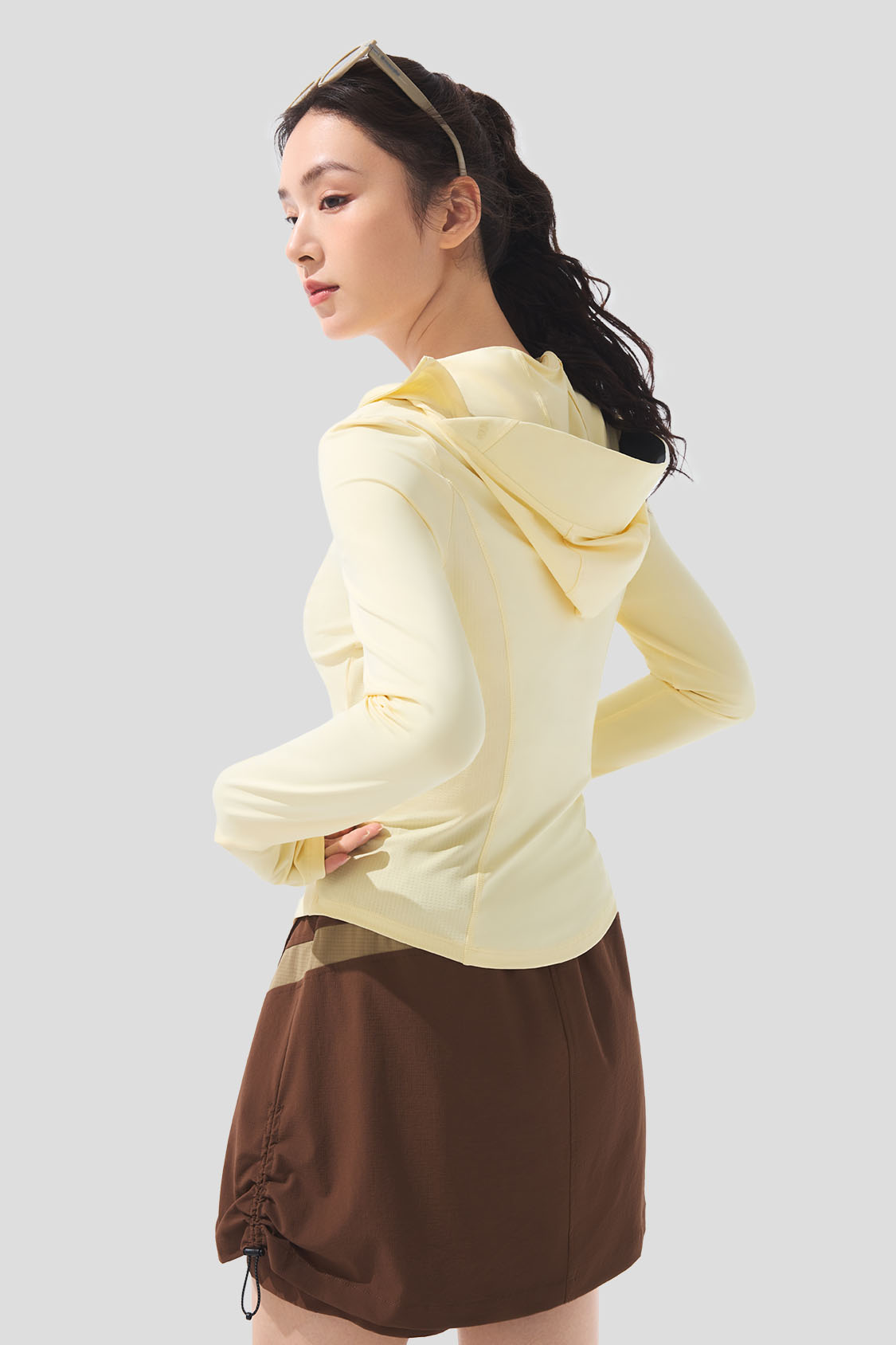 beneunder women's tops jacket #color_yellow