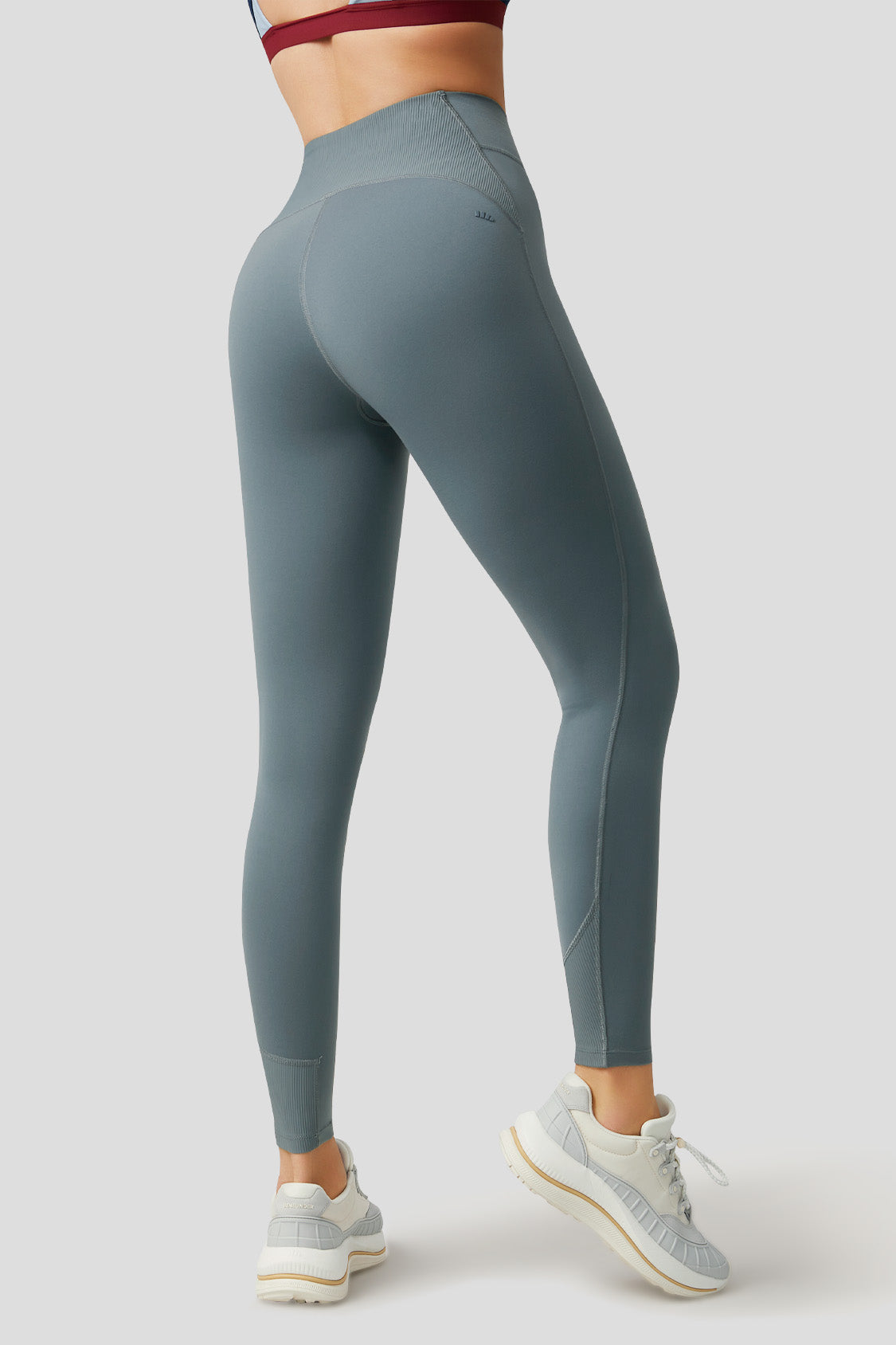 beneunder airloop high waist legging for women #color_slate grey