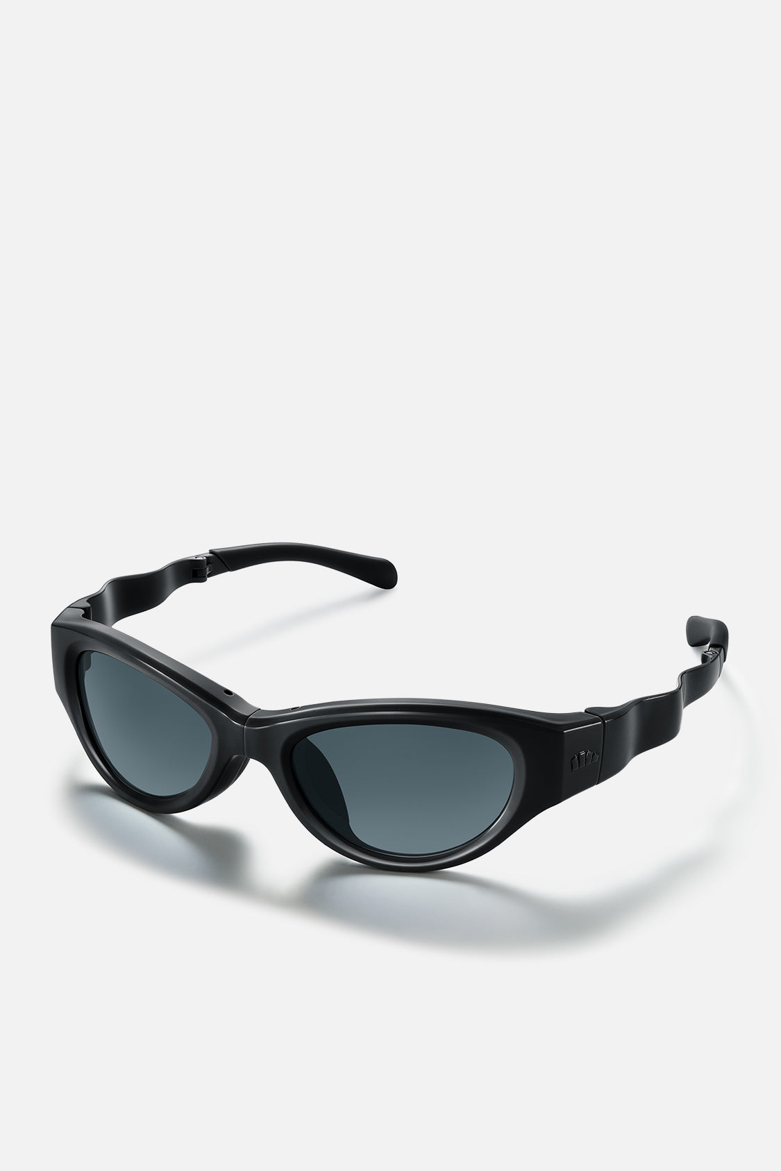 beneunder women's folding sunglasses #color_black