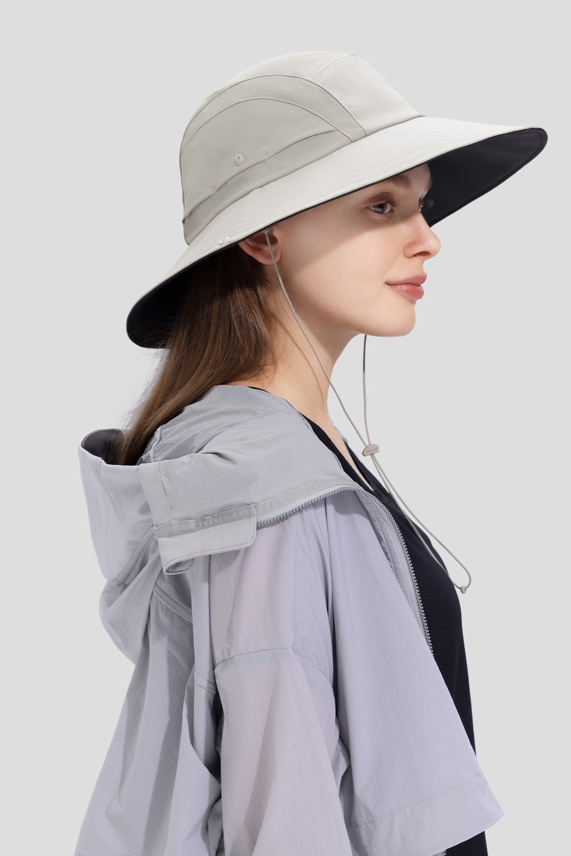 Beneunder women's sun hats #color_deep rock gray