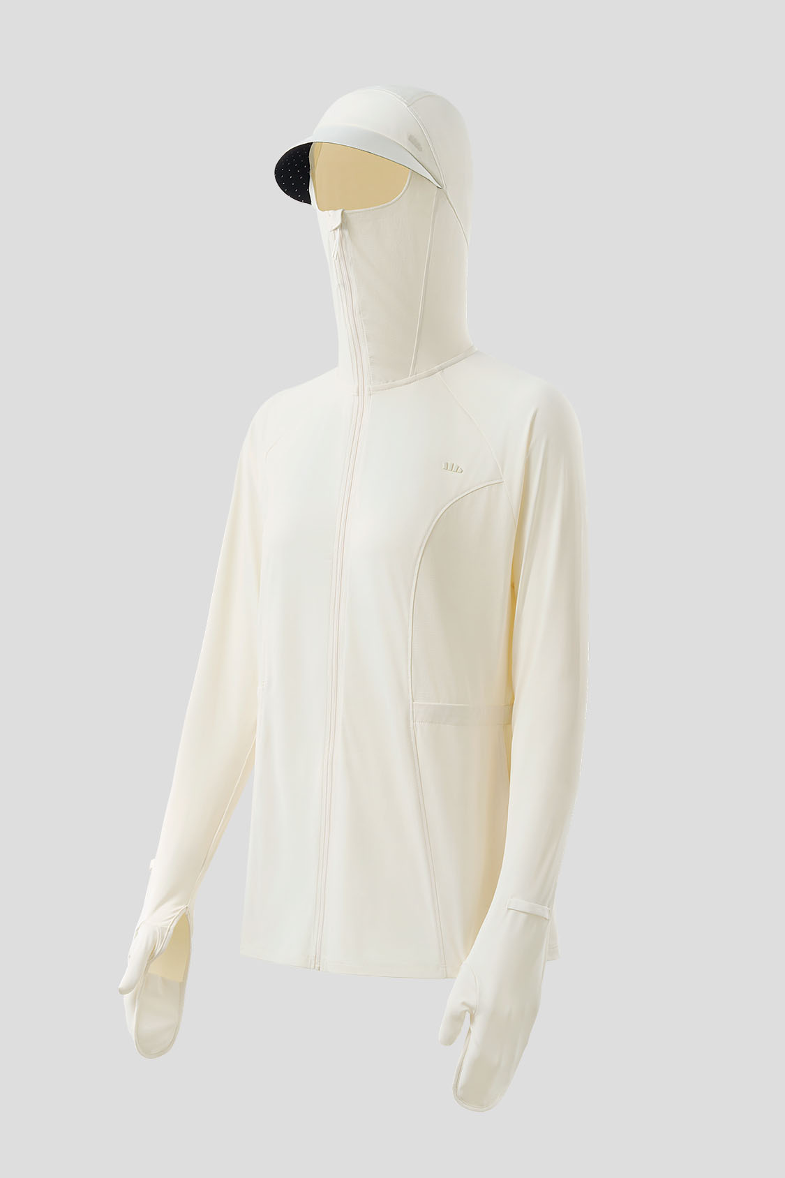 beneunde women's sun protection jacket #color_white