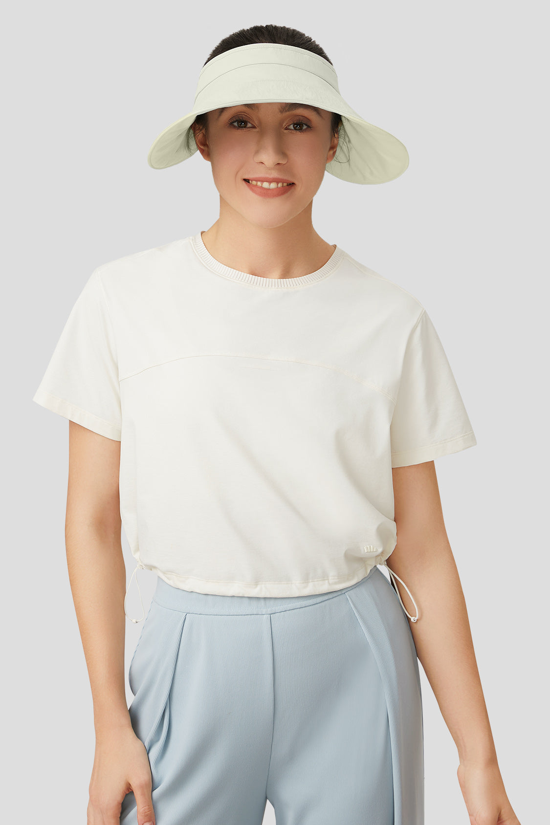 sun hat beneunder Guji Omelette upf50+ uv sun protection bucket hat for women #color_creamy white