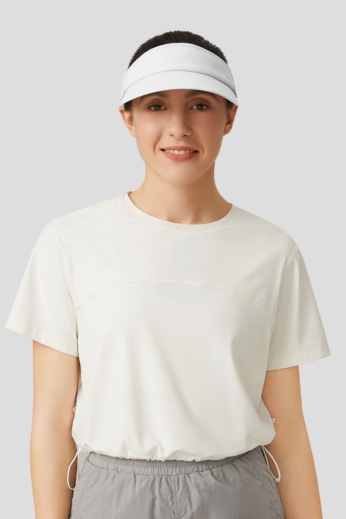 tennis hat beneunder upf50+ uv sun protection sun hat for women #color_ white