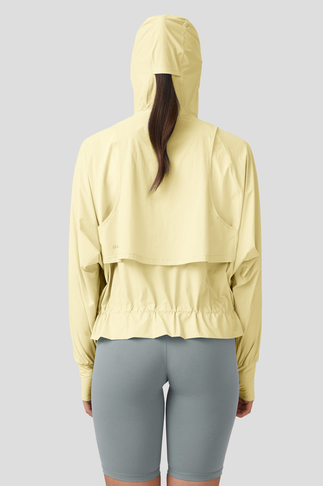 women's cooling athletics jacket beneunder yunzi upf50+ uv sun protection hoodie #color_pudding yellow