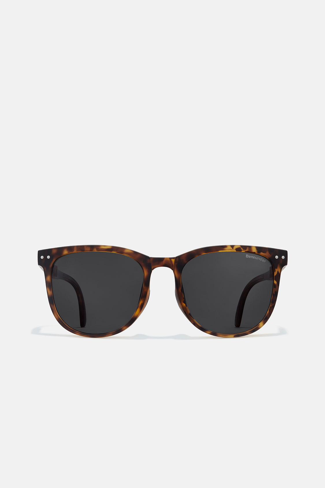 beneunder men's dawn polarized folding sunglasses shades #color_dark brown