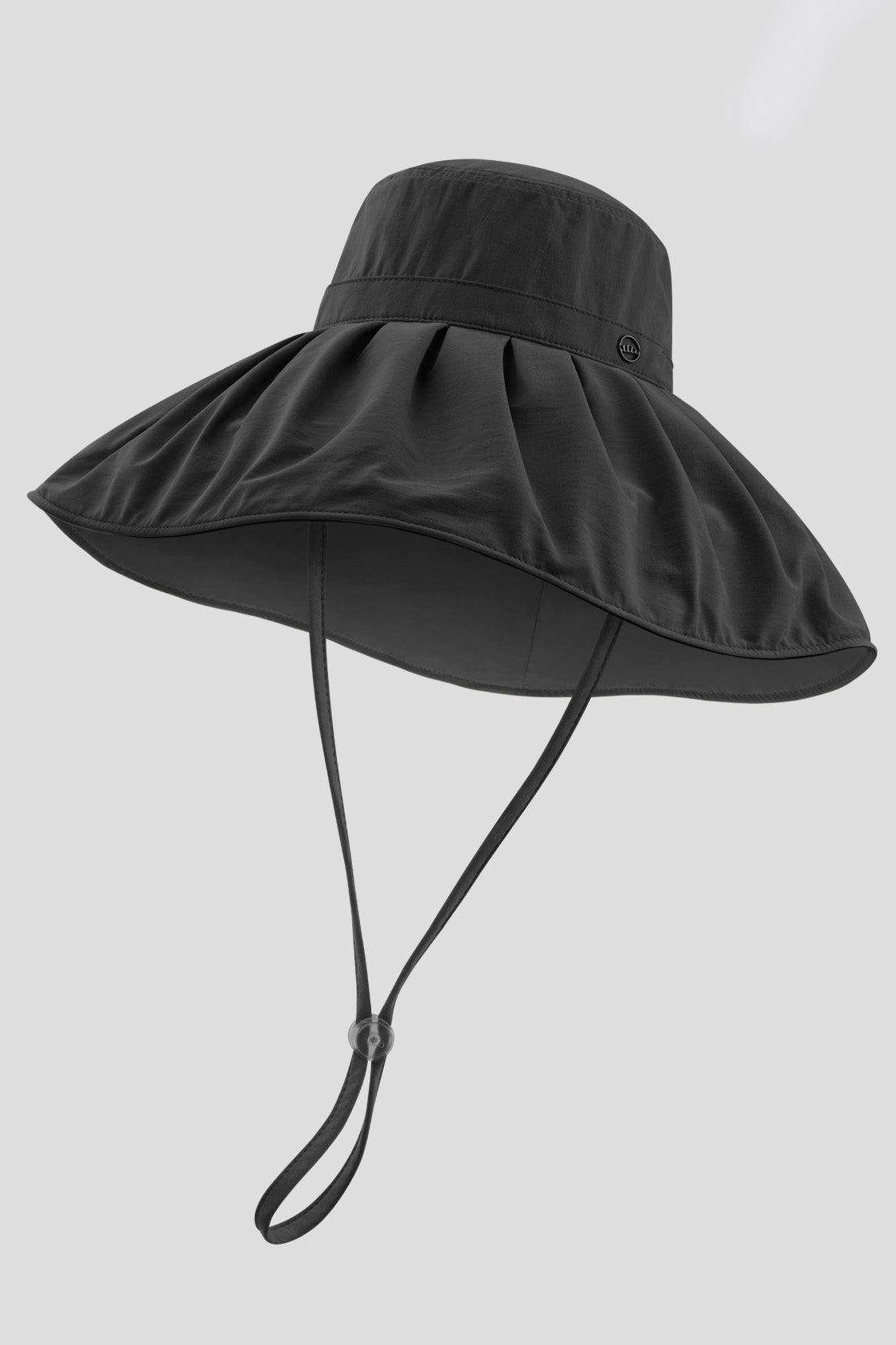 beneunder wide brim fishing sun protection hat upf50+ #color_twilight black