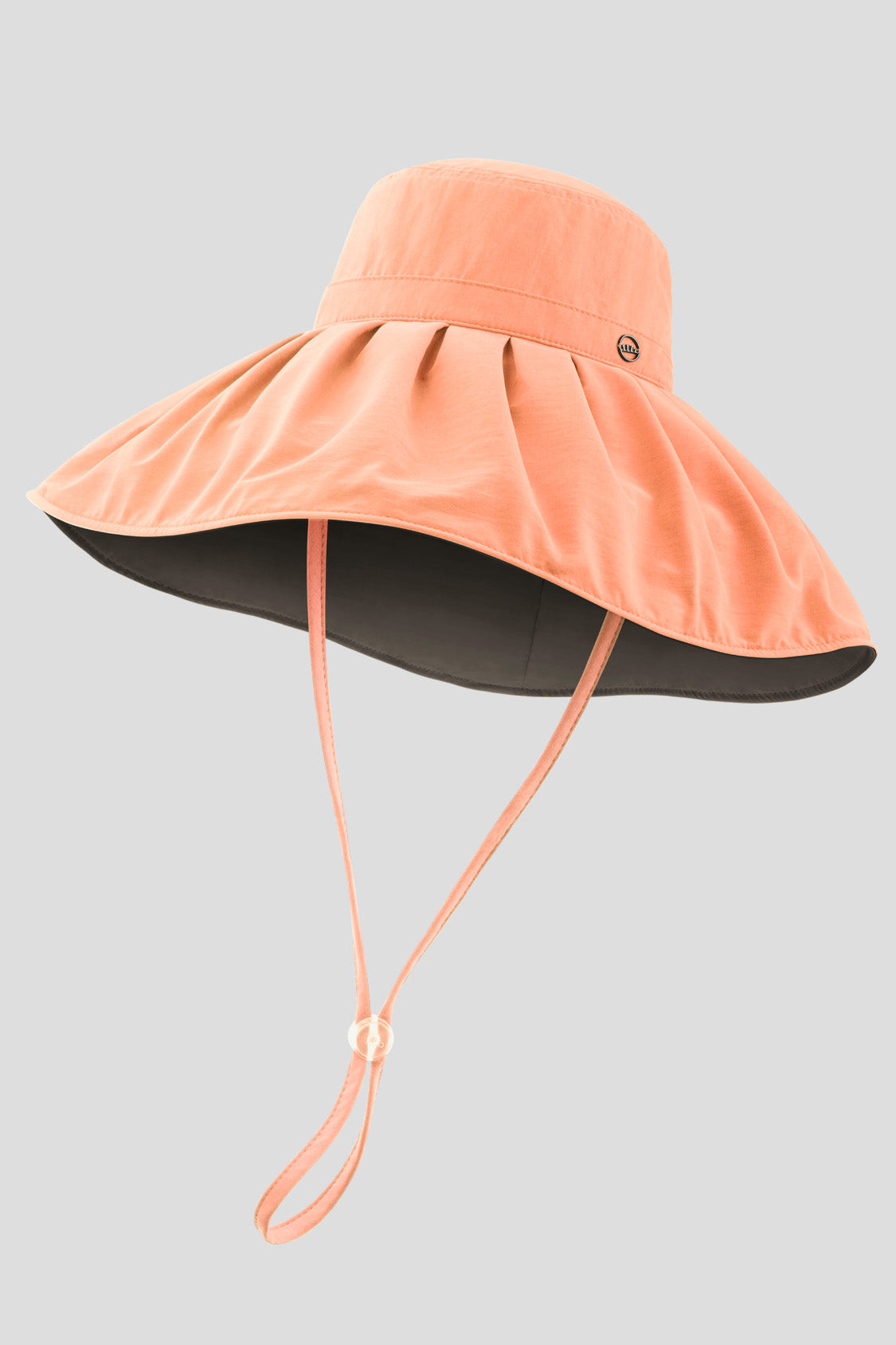 beneunder wide brim fishing sun protection hat upf50+ #color_late sweet grapefruit