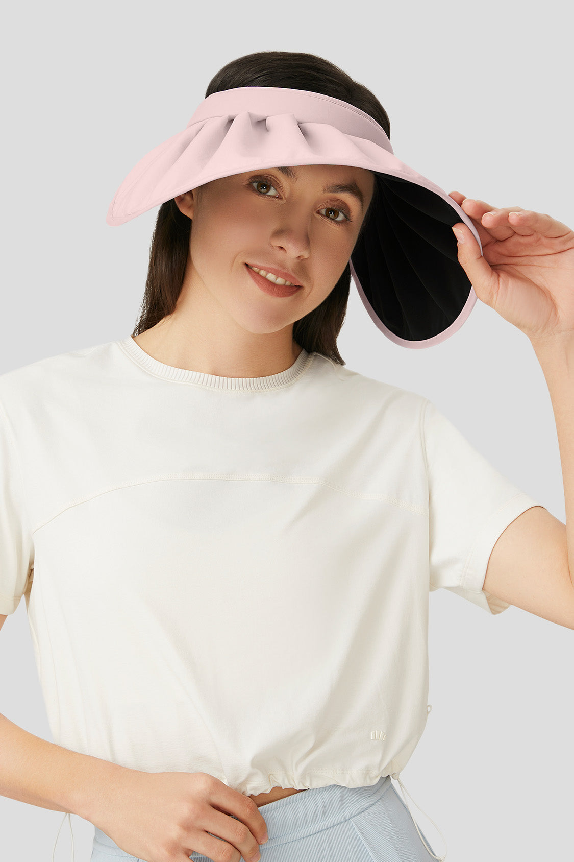 sun hat beneunder women's uv sun protection gardening bucket hat #color_taro grey
