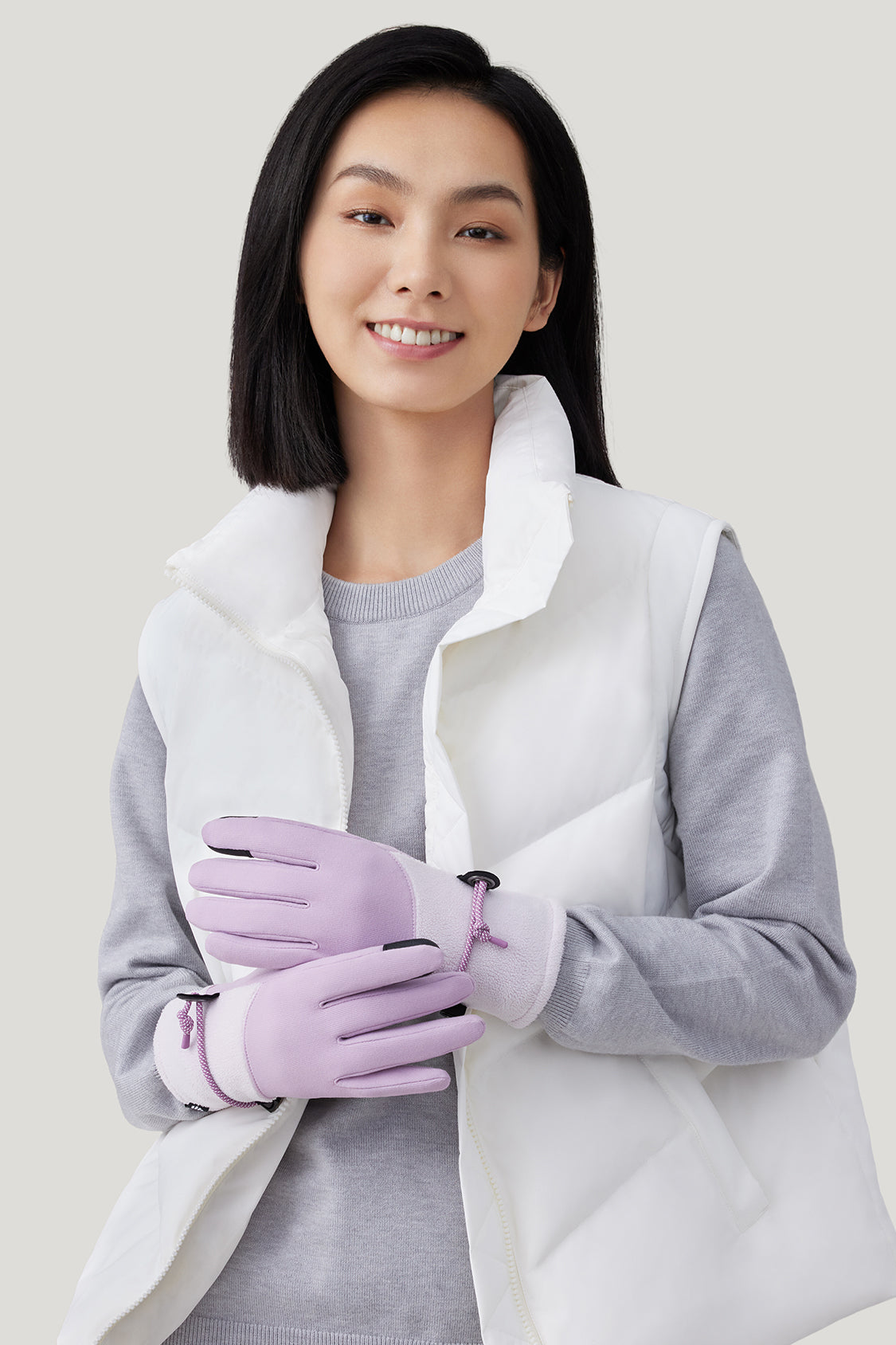 Beneunder Knitted Winter Gloves, Women's Touch-Screen Warm Gloves
