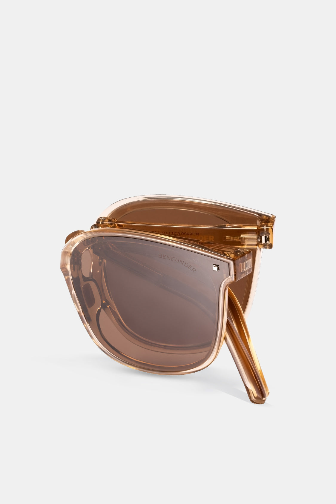 beneunder wild polarized folding sunglasses shades for women men #color_brown