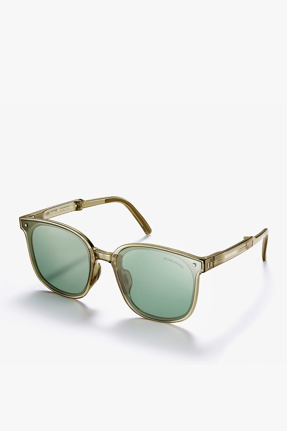 beneunder wild polarized folding sunglasses shades for women men #color_deep space green