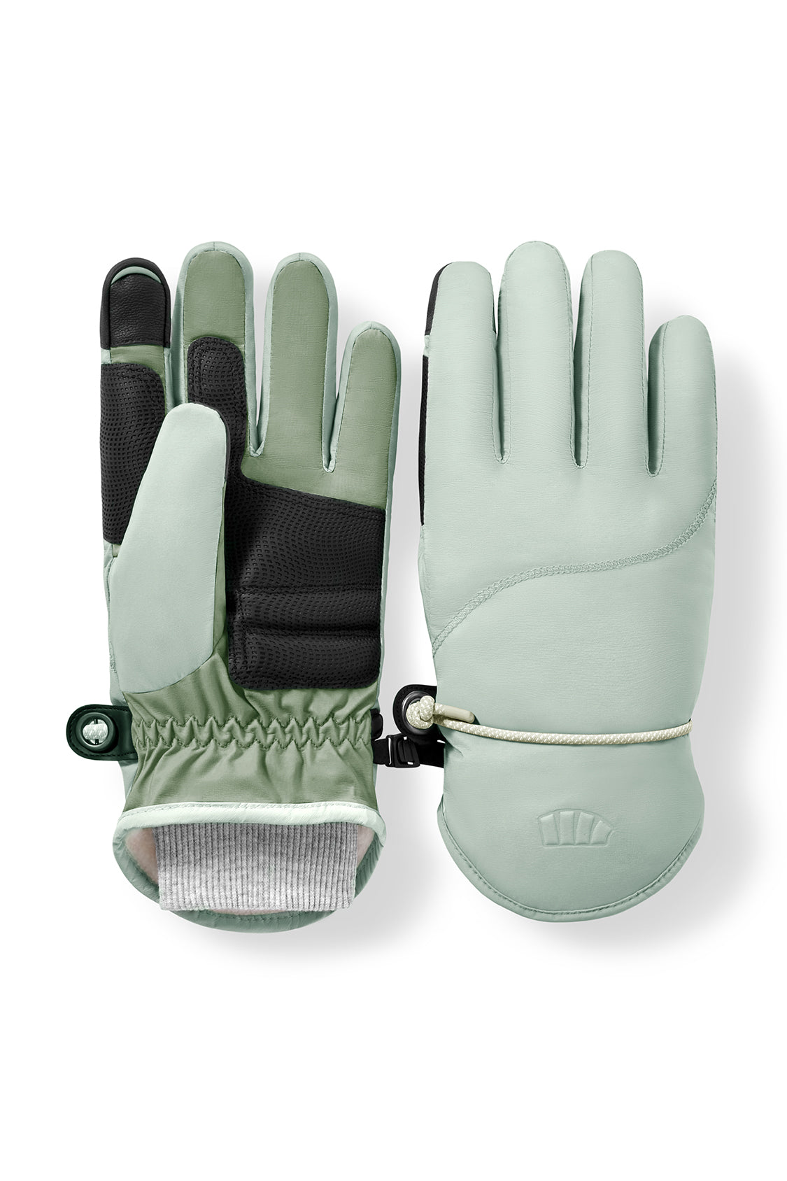 Women's Touch Screen Non-Slip Grip Winter Gloves with Fleece Lining LWG05-BK