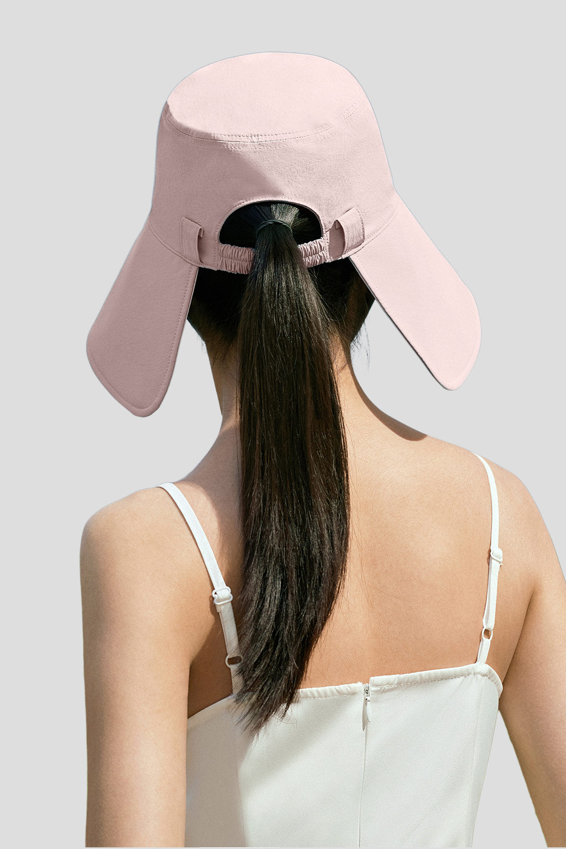 beneunder women's sun protection fisherman's hat upf50+ #color_taro grey