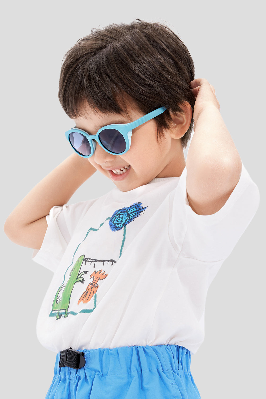 beneunder kid's protective sunglasses UV400 #color_phantom sky blue sky