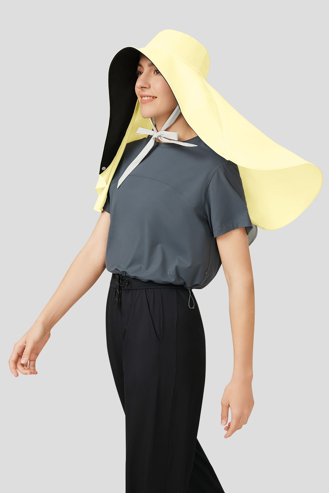 Women's Sun Hat, Beneunder UPF50+ Elegant Full Coverage UV Sun Protection Hat with Face Shield Taro Gray Pink